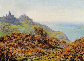  claude - L’église de Varengeville et la gorge des Moutiers Claude Monet paysage